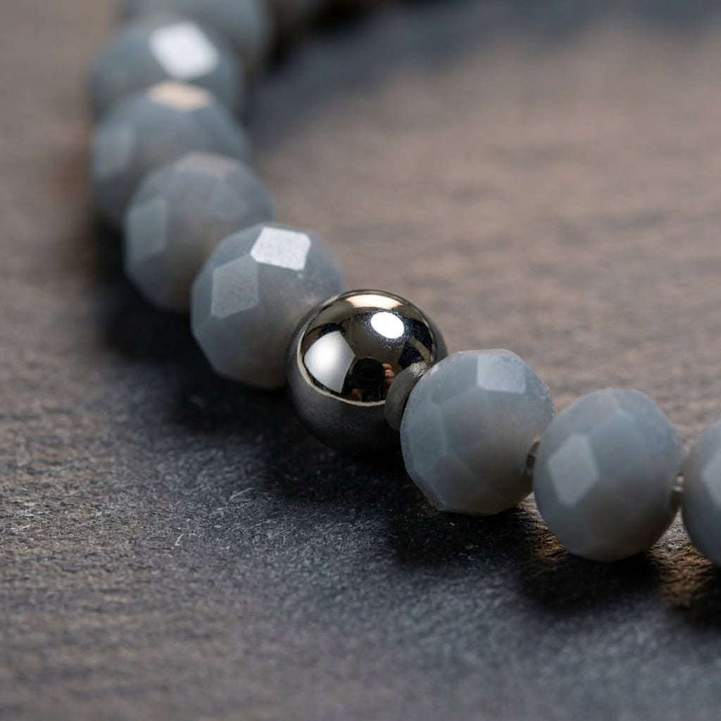 Opaque & Iridescent · Stretch Bracelets