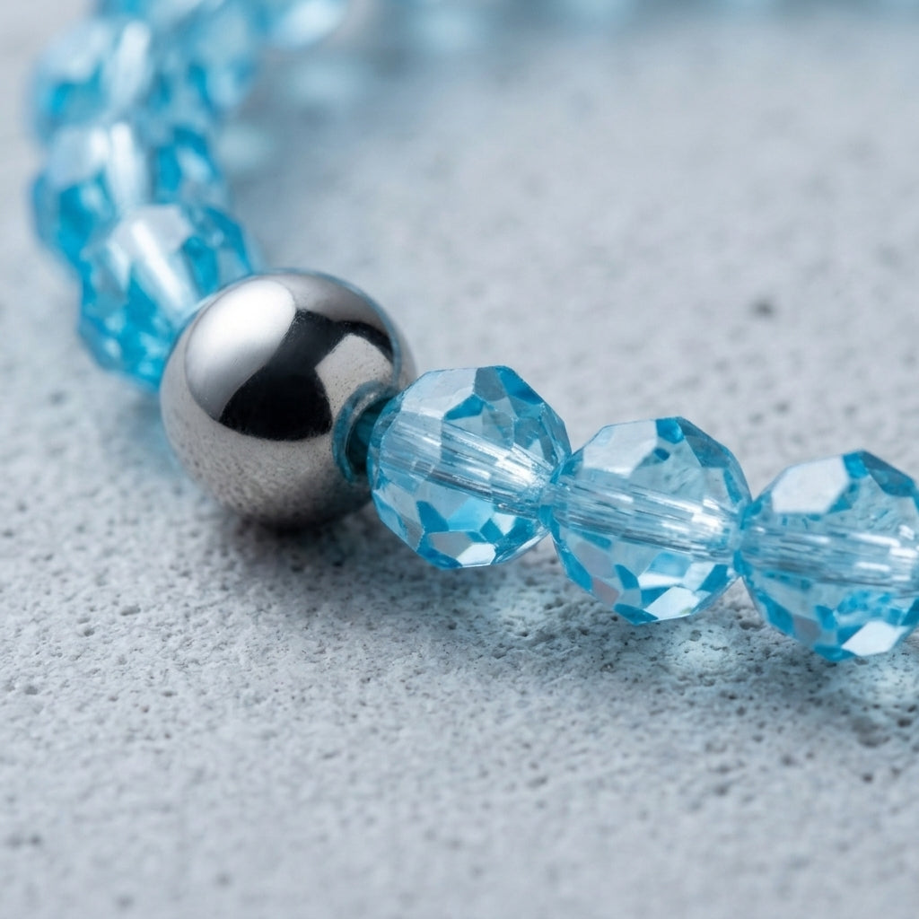 Crystal glass · Stretch Bracelets