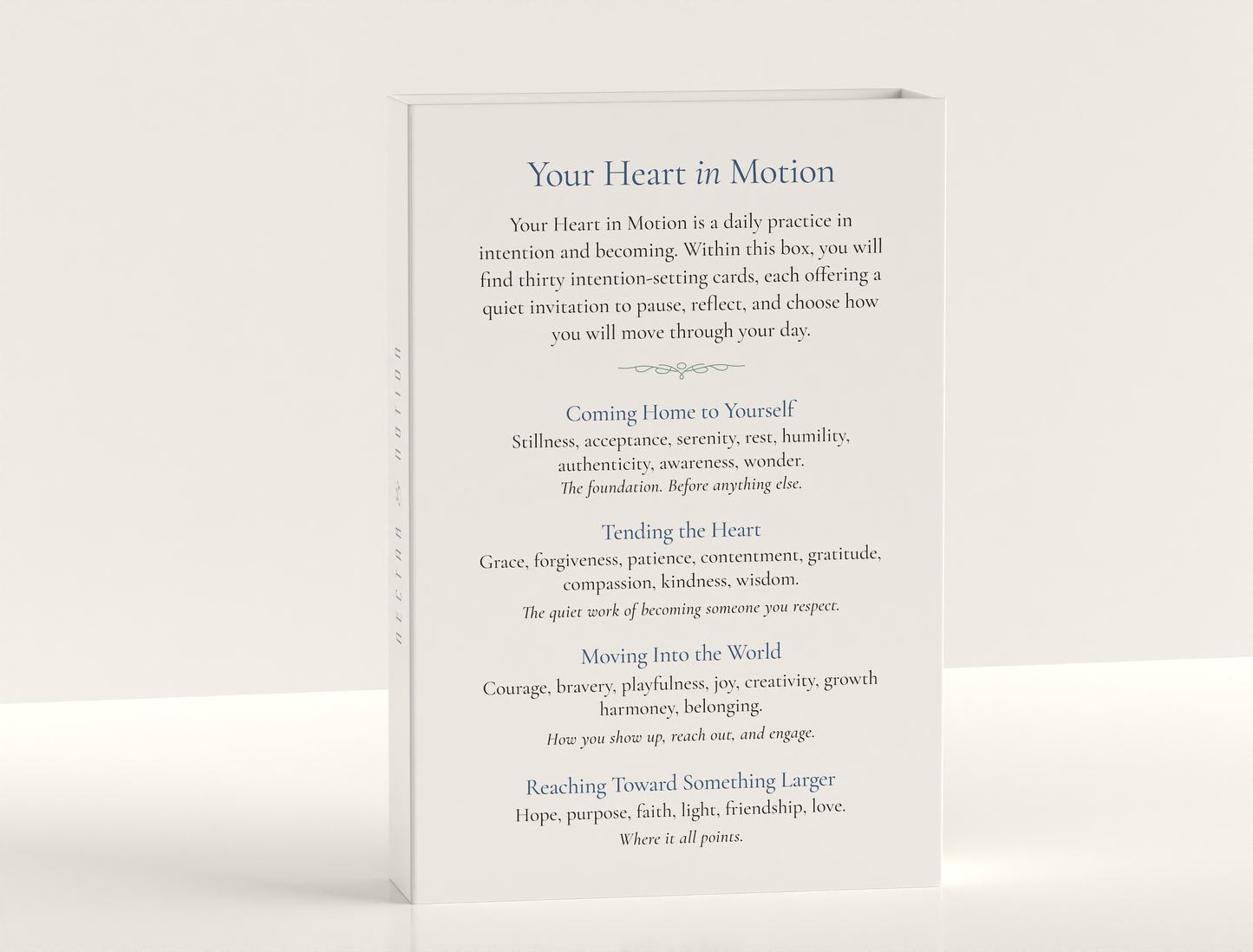 Intention Card Deck & Journal Gift Set