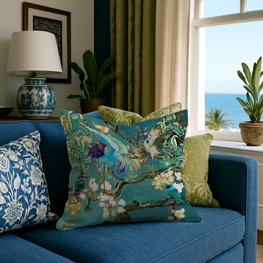 Blue Birds and Blossoms
