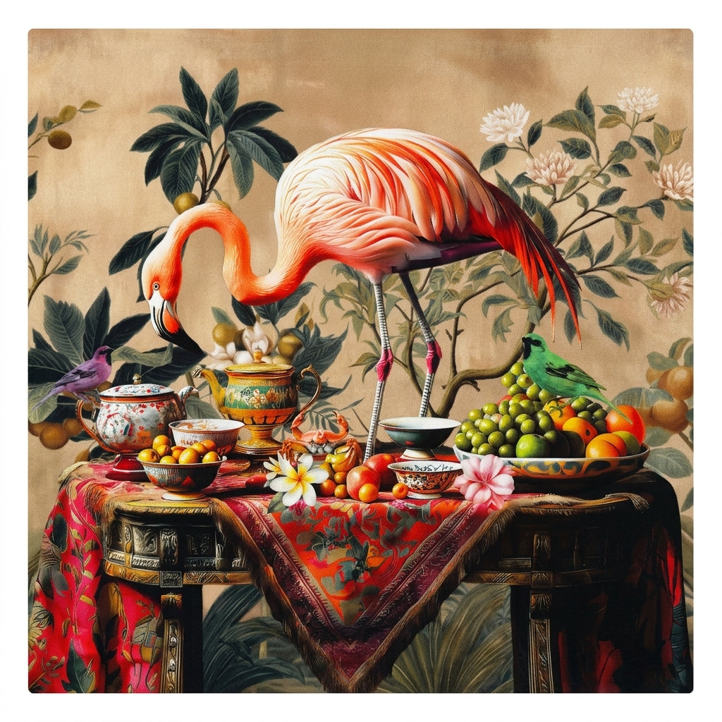 Flamingo Feast
