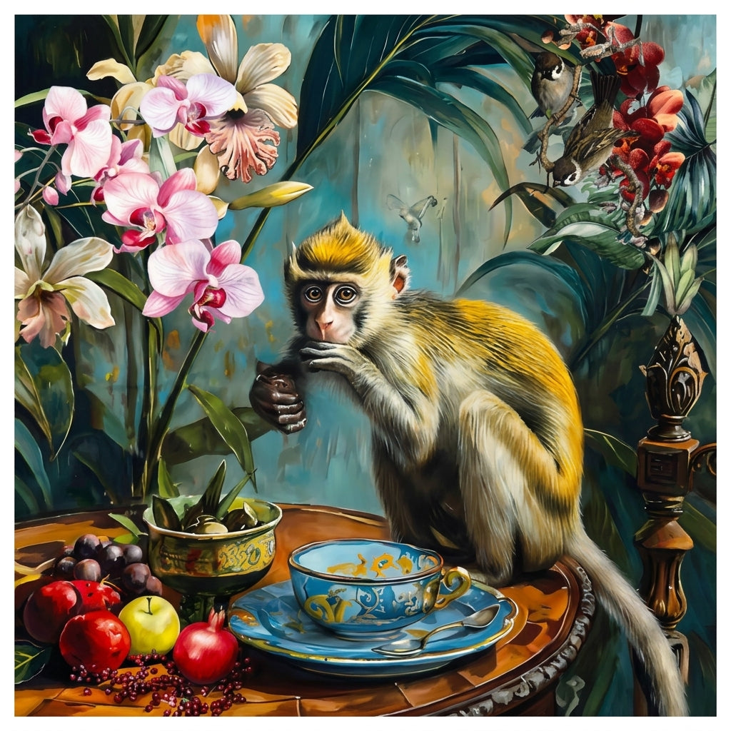 Orchid and Monkey Story