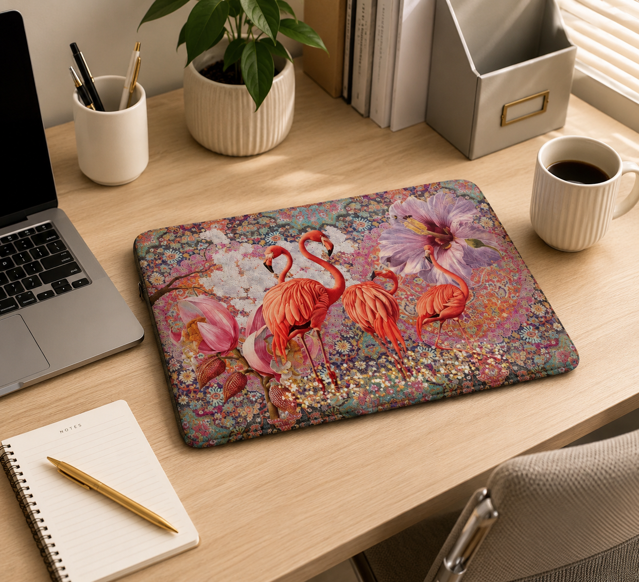 Trio of Flamingos