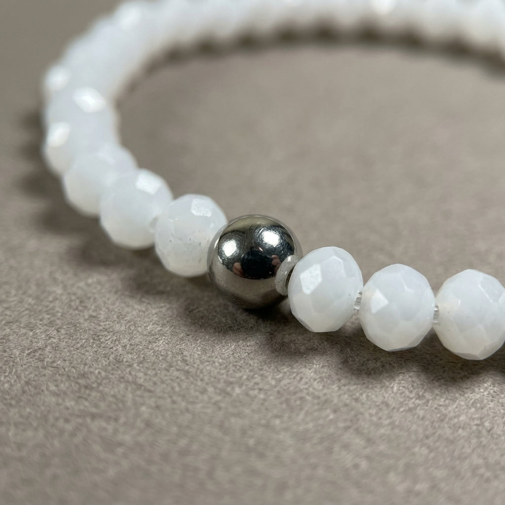 Opaque & Iridescent · Stretch Bracelets