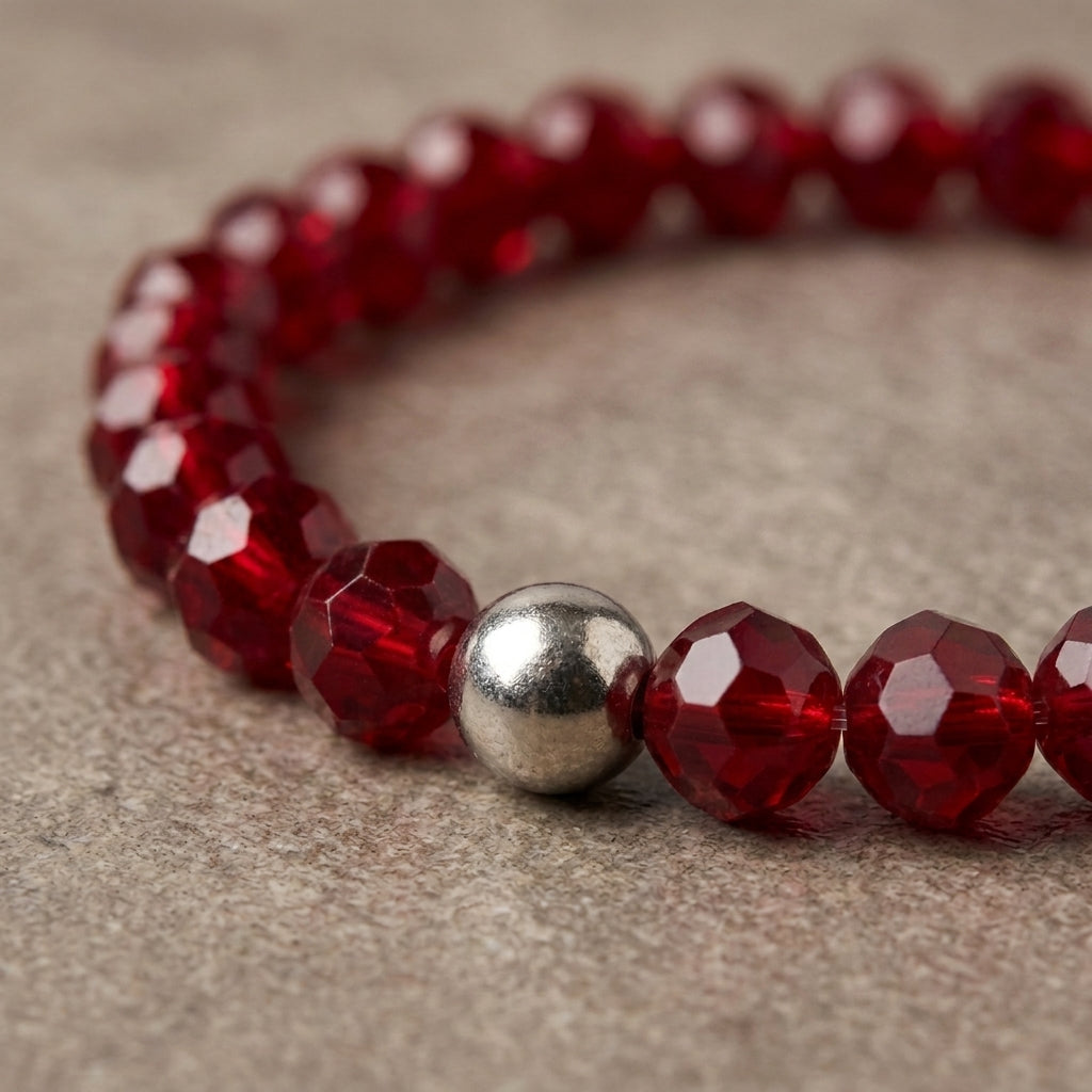 Crystal glass · Stretch Bracelets