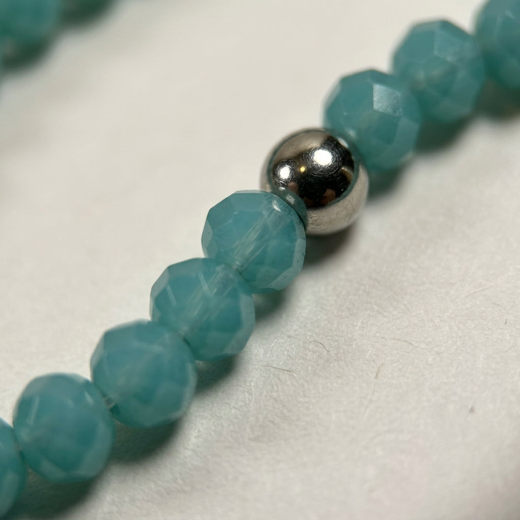 Opaque & Iridescent · Stretch Bracelets