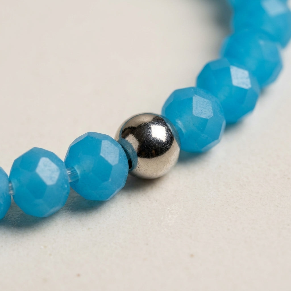 Opaque & Iridescent · Stretch Bracelets
