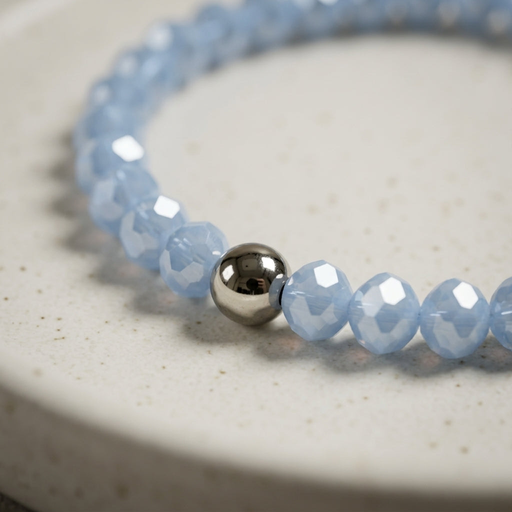 Opaque & Iridescent · Stretch Bracelets