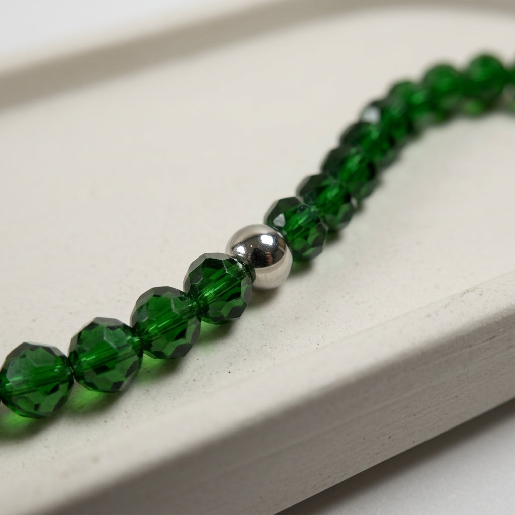 Crystal glass · Stretch Bracelets