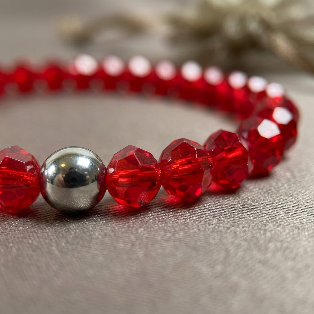 Crystal glass · Stretch Bracelets