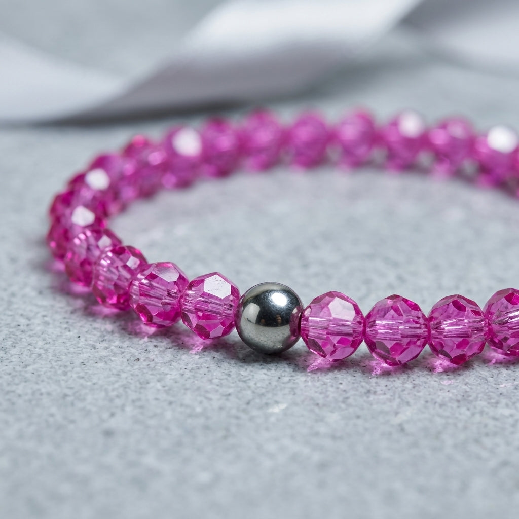 Crystal glass · Stretch Bracelets