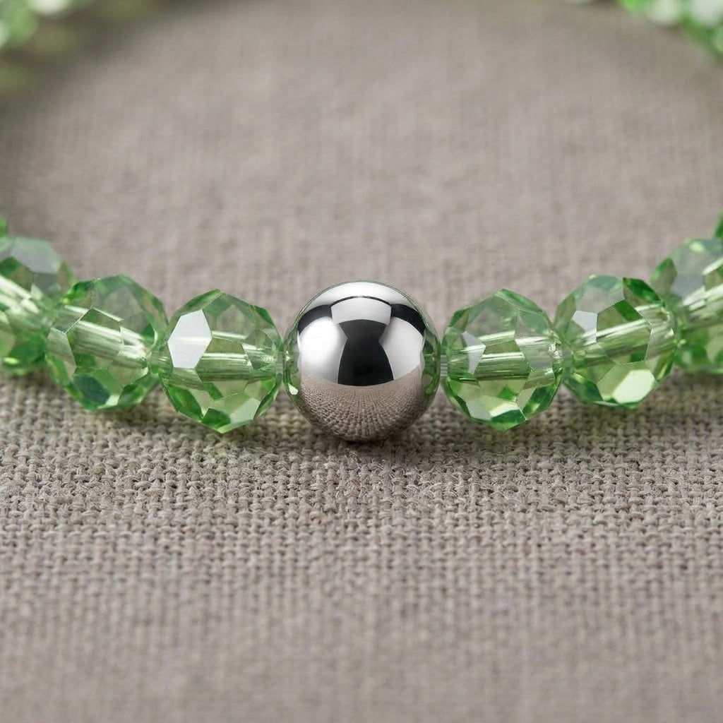 Opaque & Iridescent · Stretch Bracelets