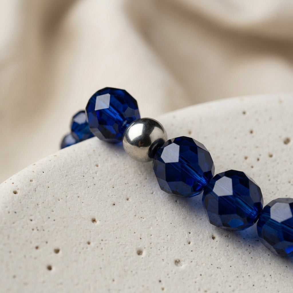 Crystal glass · Stretch Bracelets