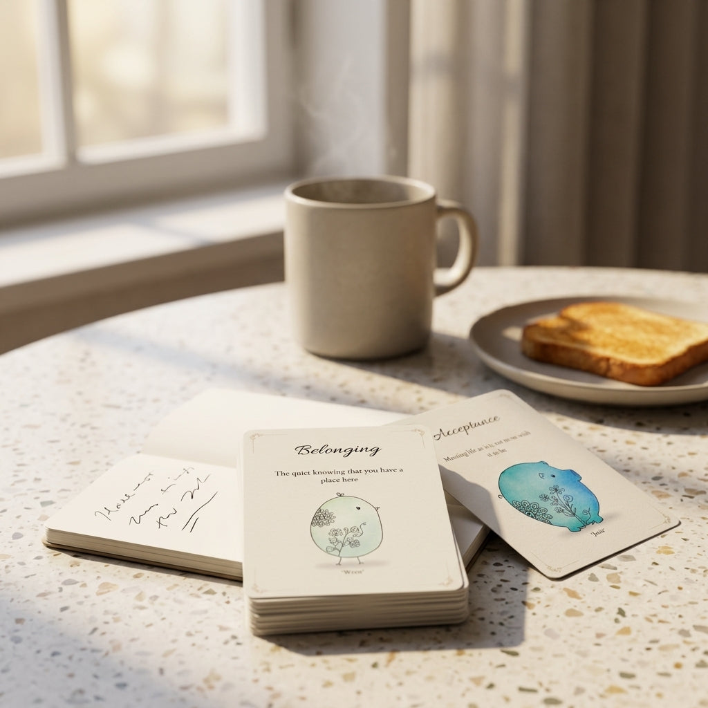 Intention Card Deck & Journal Gift Set