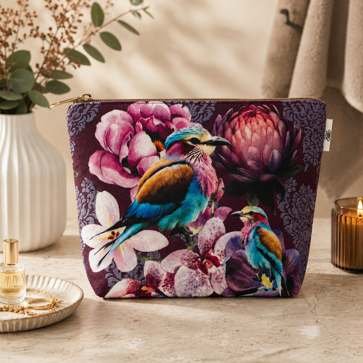 Plum Floral